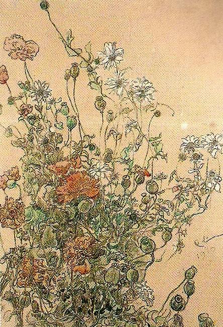 Carl Larsson sommarblommor